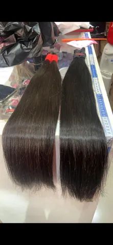 Cabelo liso e ondulado maravilhosos  ideal para mega Hair 55 65 e 75cm - Foto 3