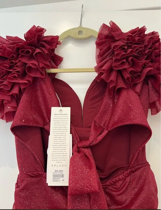 Vestido Marsala para Festa - Foto 3