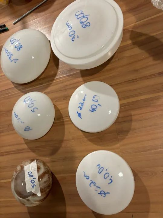 Globos e Cupulas e lustres, variados, antigos, opalina, bico de jaca - Foto 3