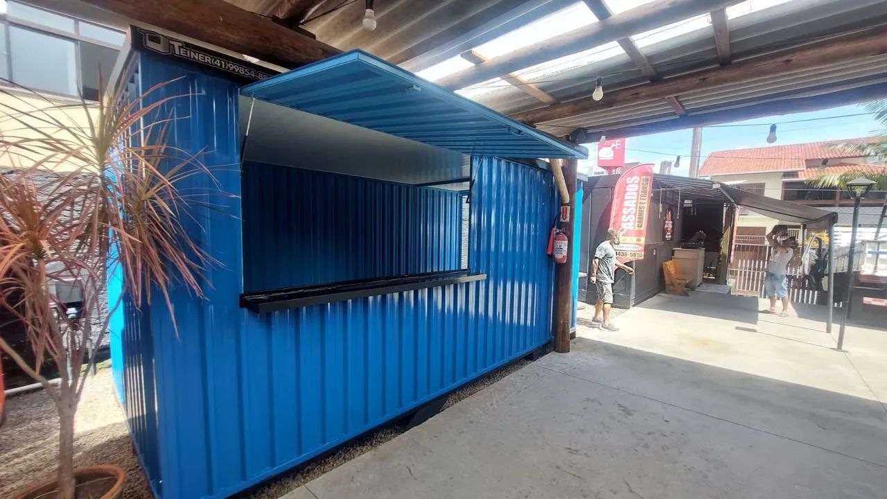 Container Lanchonete Galvanizados