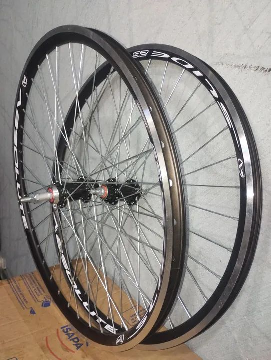 Par de rodas Aro 26 Absolute ,cubos de rolamento  - Foto 4