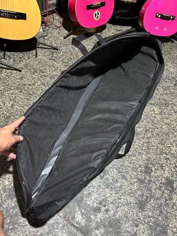 Bag acolchoada para baixo capa bolsa mochila - Foto 2