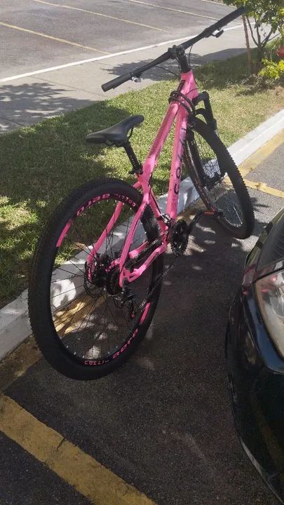 Bicicleta Rosa