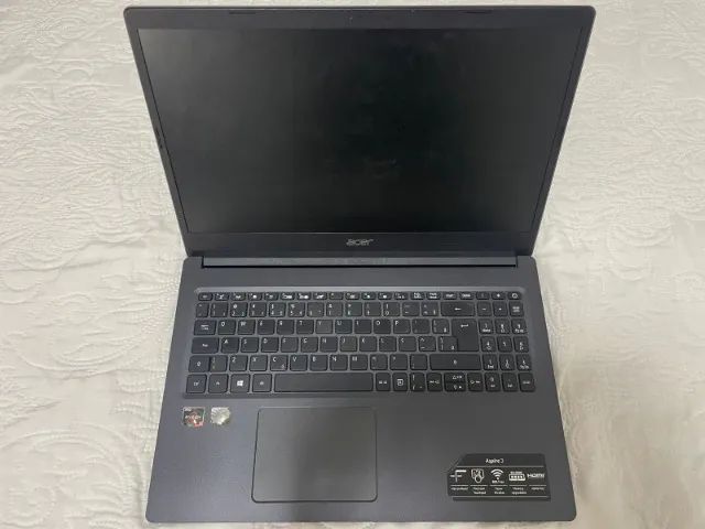 Notebook Acer (8Gb de ram, 256gb de SSD nvme)