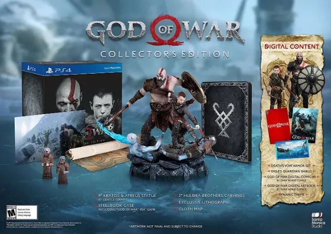 Edição De Colecionador De God Of War - Playstation 4 - Foto 2