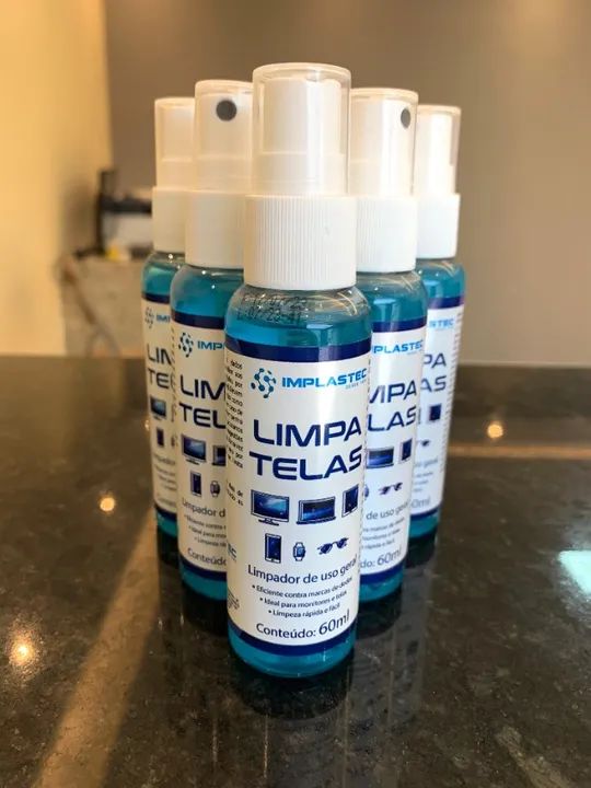Limpa Telas 60ml - Implastec.