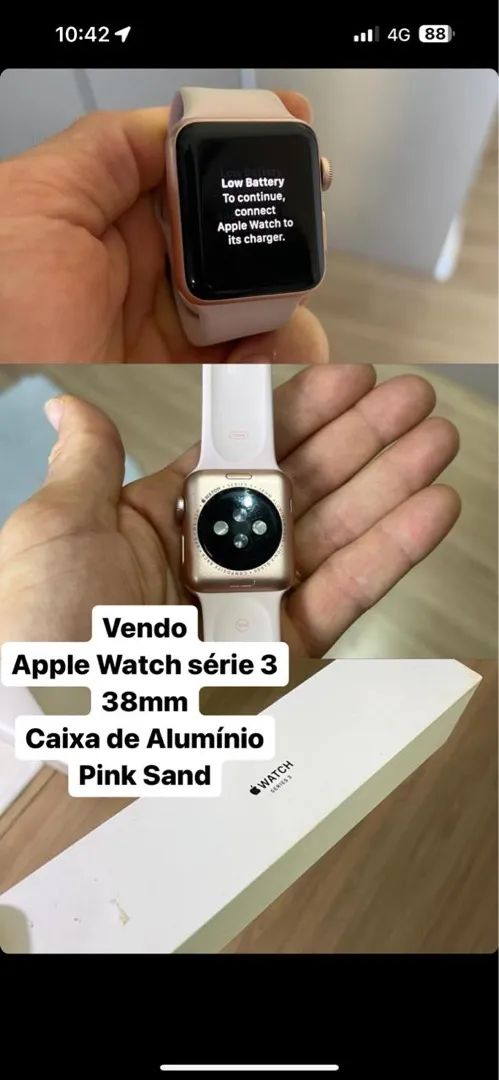 Apple Series 2024 3 Gold 38 mm Smart Watch