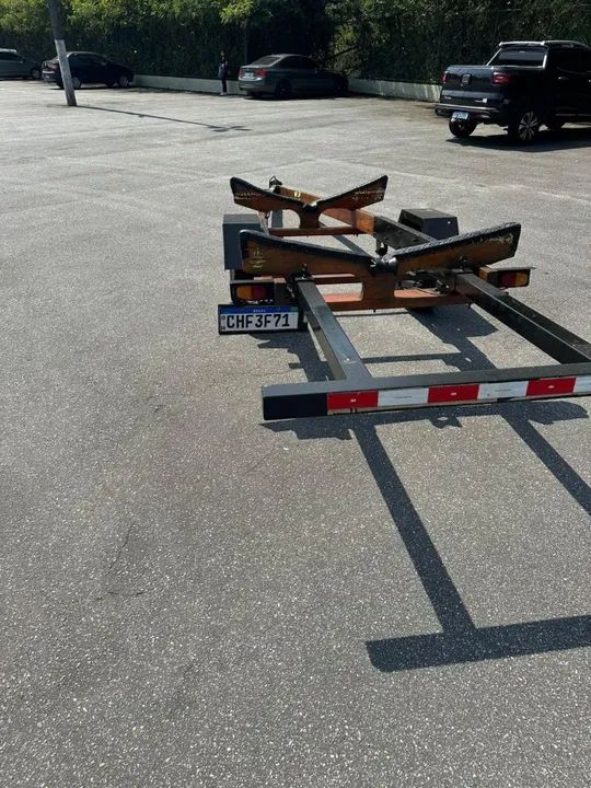 Carreta Rodoviaria Lancha 19 pés - Foto 7