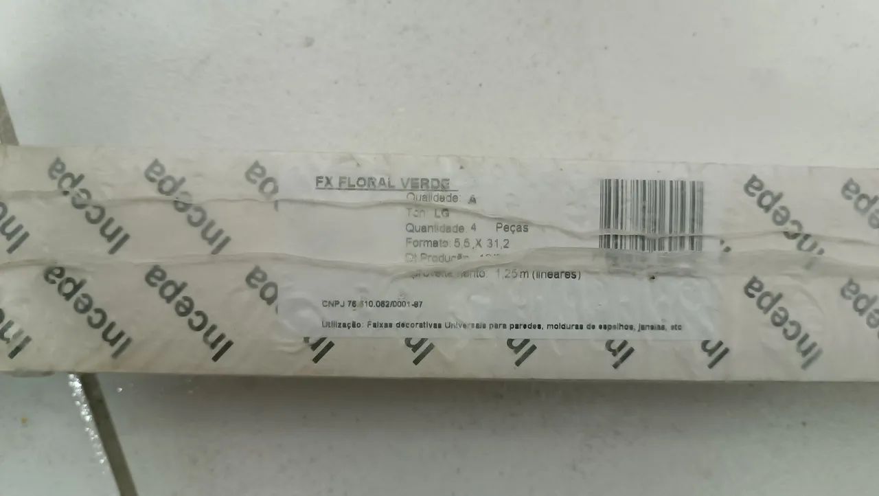 Faixa decorativa cerâmica Incepa - Foto 2