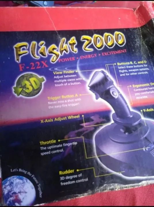 Alavanca Marcha Pc Game Genius Flight 200  - Foto 2