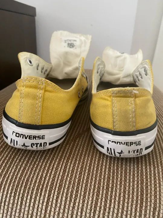All star amarelo tamanho 35  - Foto 4