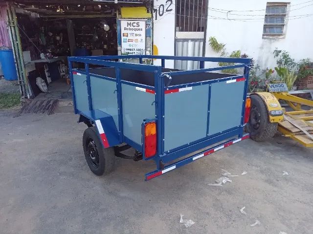 Reboque novo com nota fiscal