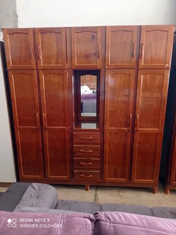 GUARDA ROUPA NOVO DE MADEIRA 