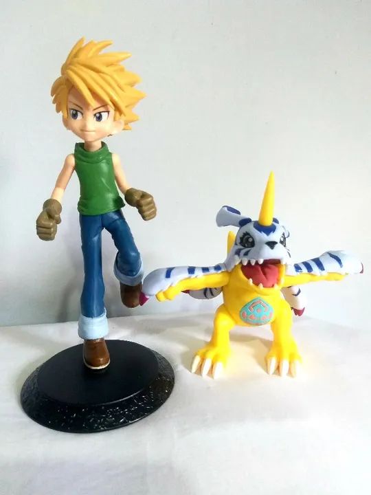 Action Figure Met e Gabumon - Coleção Digimon Adventure - Foto 2