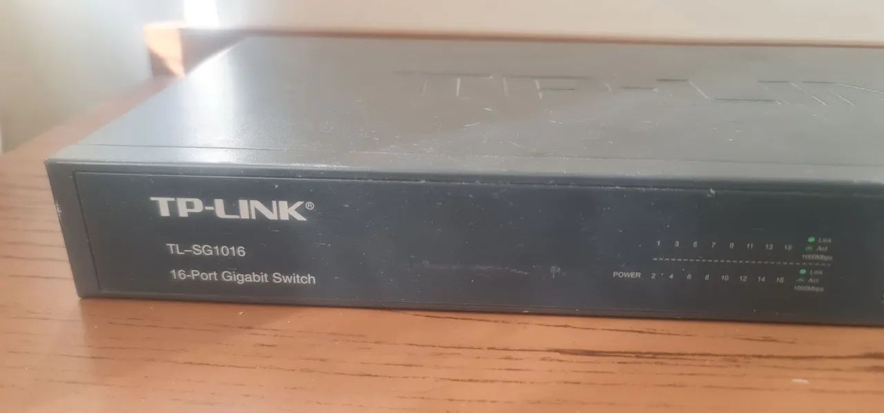 Switch TP-LINK TL-SG1016 16 Portas Gigabit - Foto 2