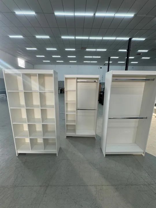 Kit Colmeia c/ Cabideiro duplo + Cabideiro Lateral MDf