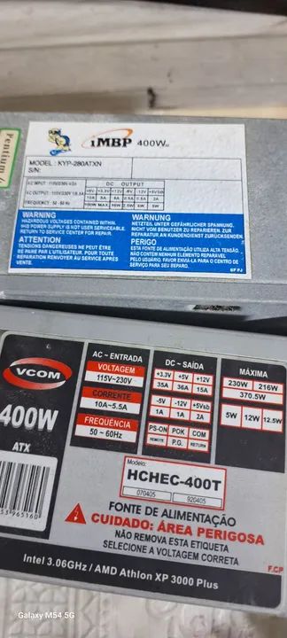 Fonte de Alimentação 230W 1MBP - KYP-280ATXN.valor  unidades  - Foto 3