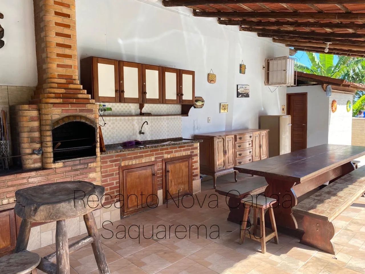 Casa para TEMPORADA com  Piscina e Churrasqueira. - Foto 3