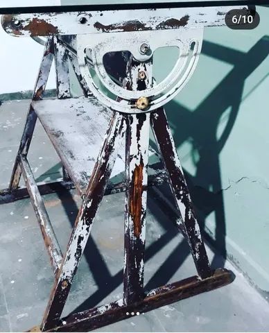 Antiguidade Mesa Desenho Técnico anos 40 / 50 - Foto 2