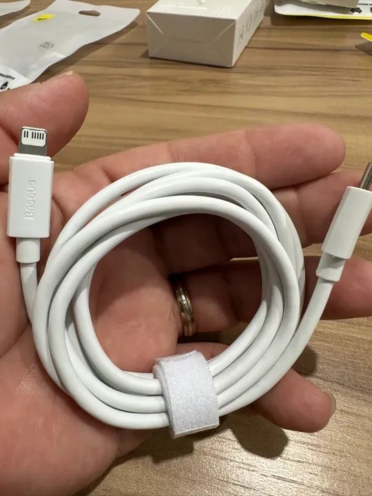 Cabo Baseus TIPO C usb Light para iPhone 1,5 metros - Foto 5