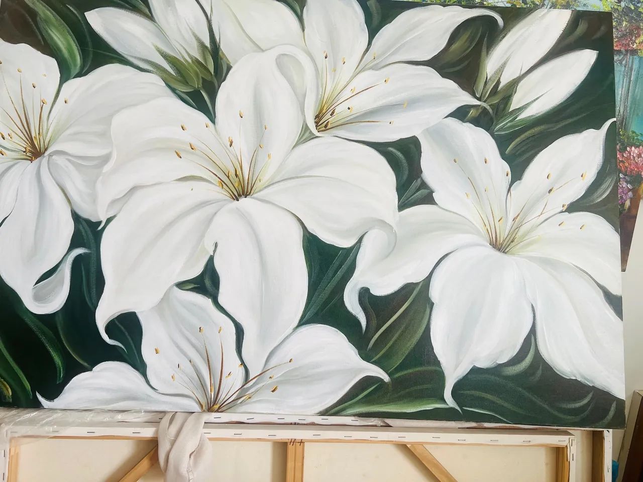 Quadro papoulas vermelhas  produtos novos disponíveis de 899,00 por  - Foto 3