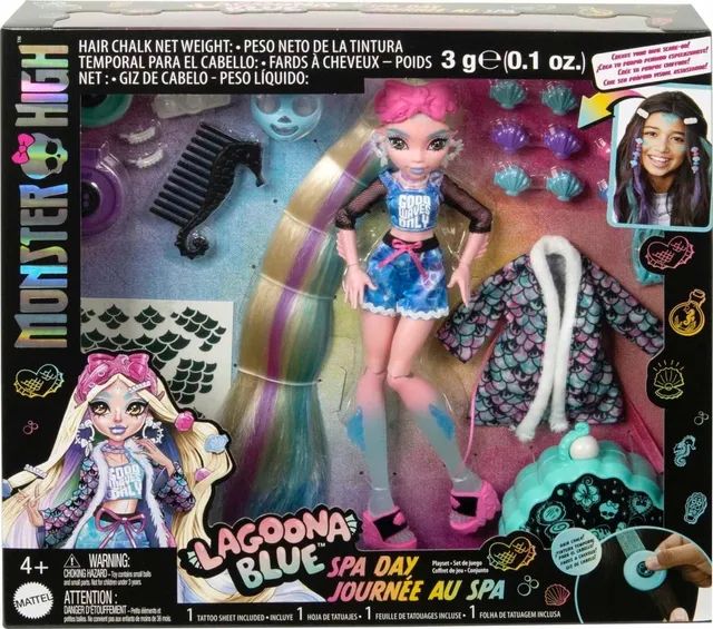 Boneca Monster High Lagoona Blue Hair Day! Lacrada! - Artigos infantis -  Irajá, Rio de Janeiro 1281018364