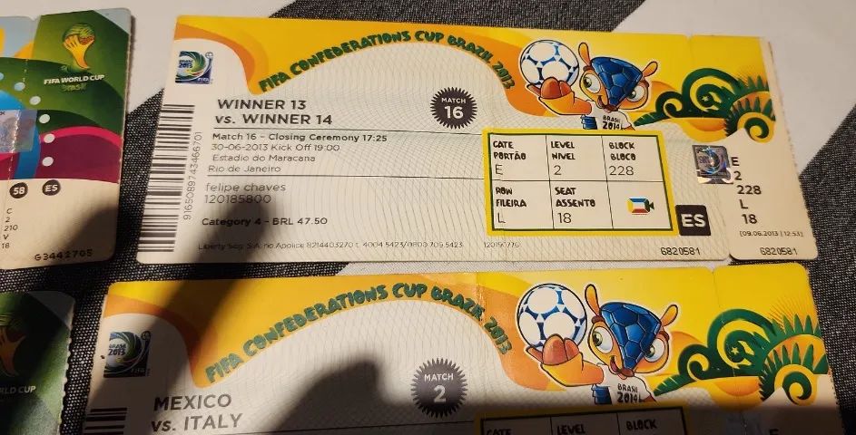 Coleção de Ingressos de Futebol Históricos - Vasco, Brasil - Foto 4