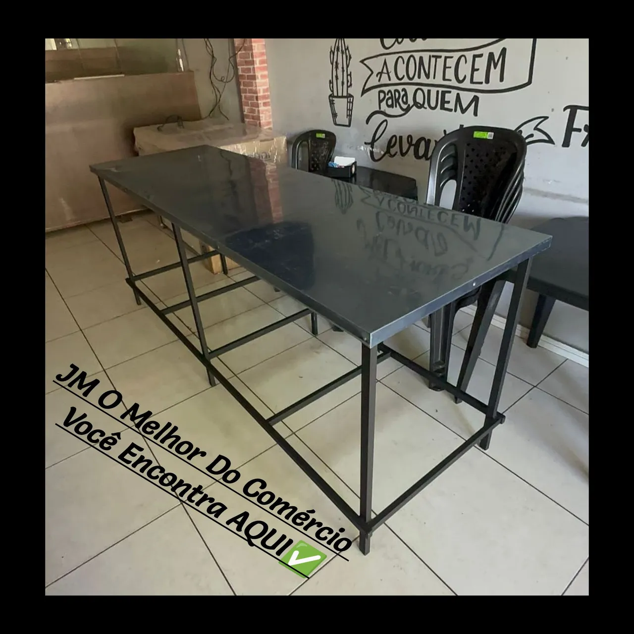 Mesa de Aço Inox para Comercio vários tamanhos
