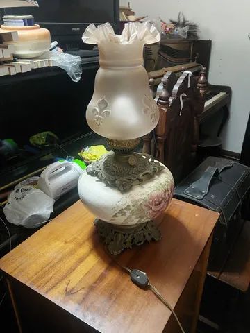 Abajur antigo funcionando - Foto 3