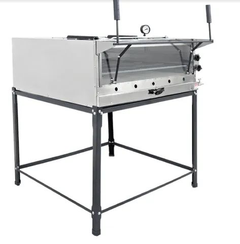 Forno a gás e elétrico Lanchonetes, etc. Pronta entrega. Rei do Inox