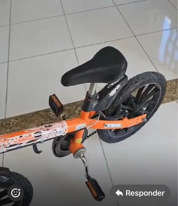 Bicicleta infantil aro 12 - Foto 3