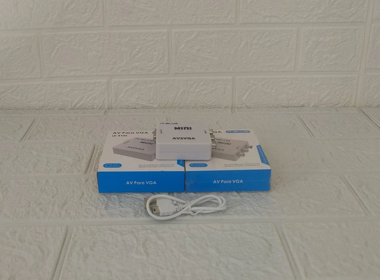 Conversor AV para VGA Mini LE-4105 IT-Blue - Foto 5