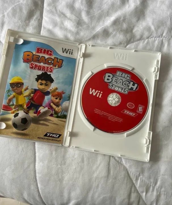 Jogo big beach sportd nintendo wii