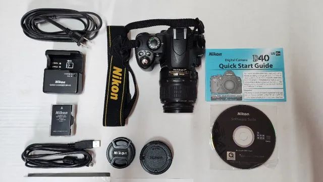 Câmera Nikon D40 DSLR - Foto 5