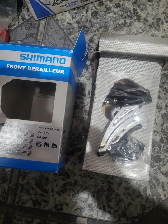 Cambio Dianteiro Shimano SLX FD-m7020 2v - Foto 2