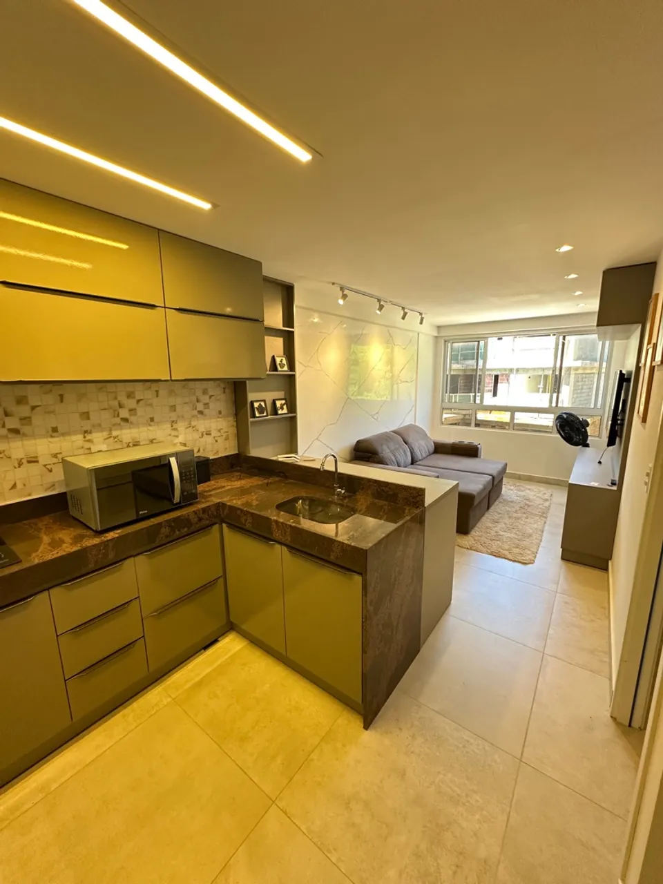 Apartamento mobiliado no Cabo Branco