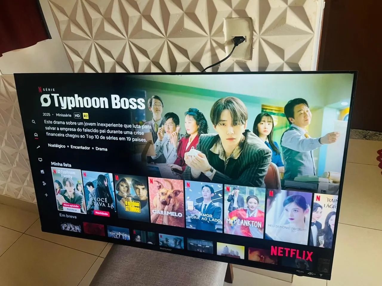 Selling 50-inch multilaser smart TV working perfectly64522265390978121