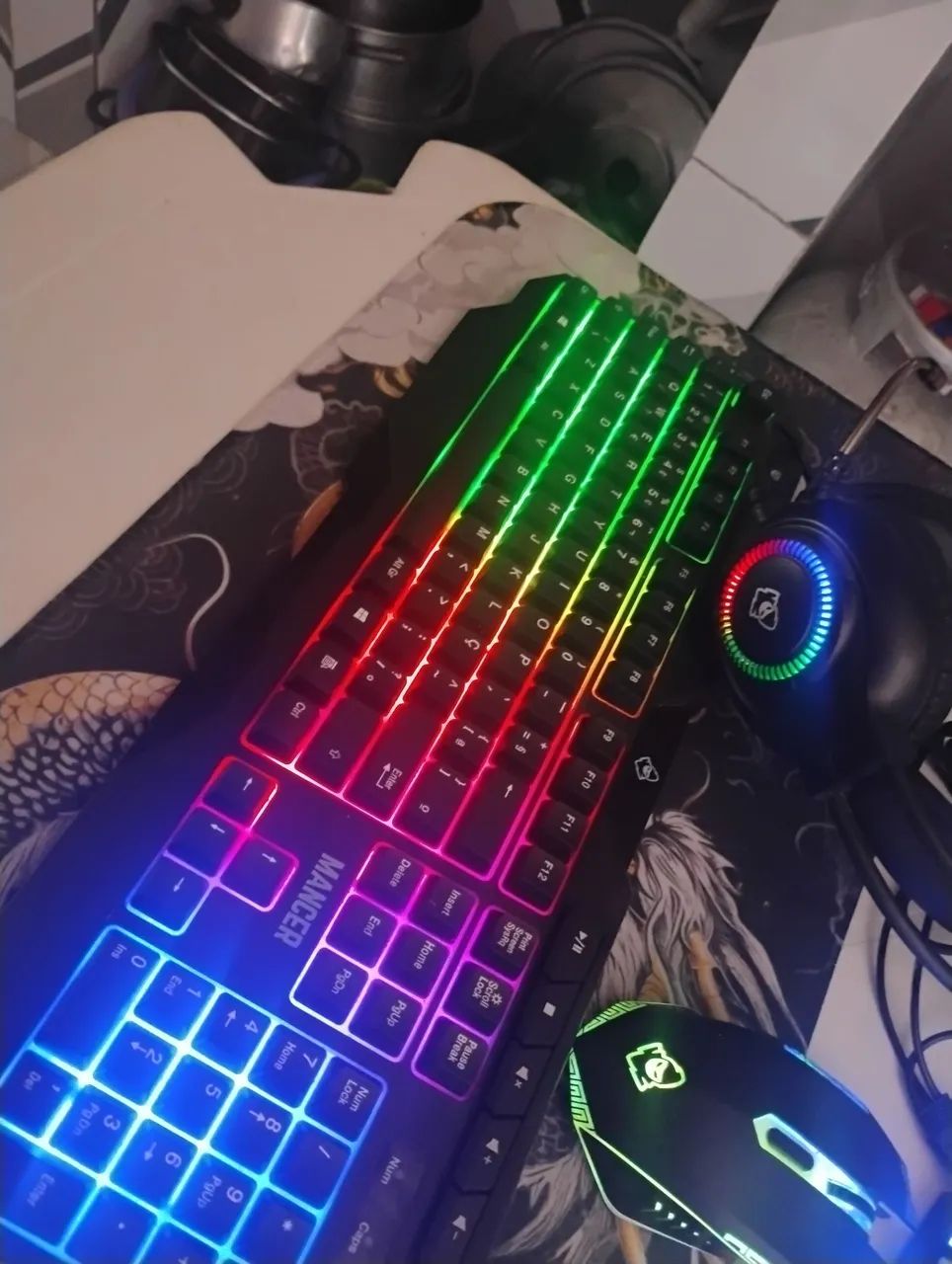 KIT PERIFÉRICOS GAMER SEMINOVO64312829781635120