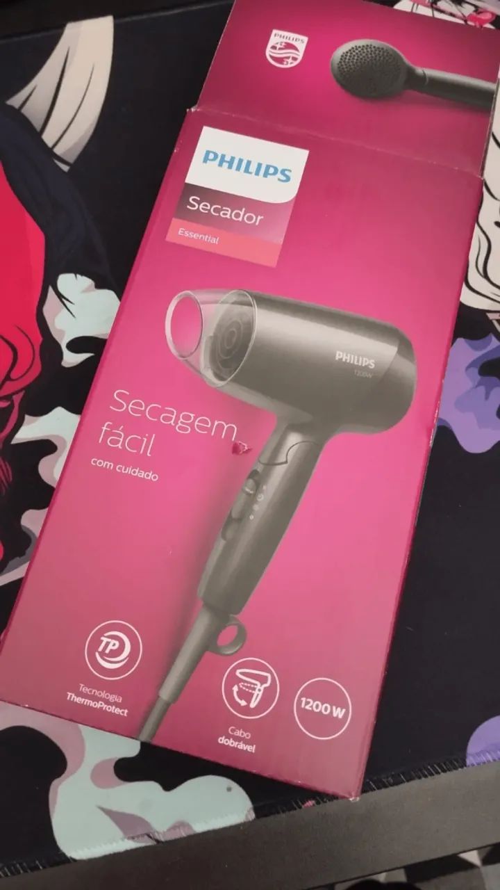 1200w Philips Essential Care Secador Secador De Cabelo Philips