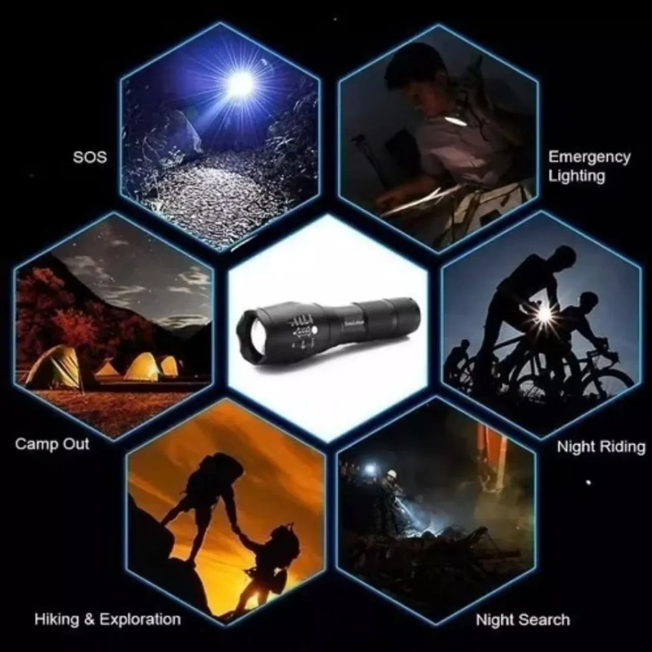 Lanterna Tática Militar X900 - 800 Lumens - Foto 5