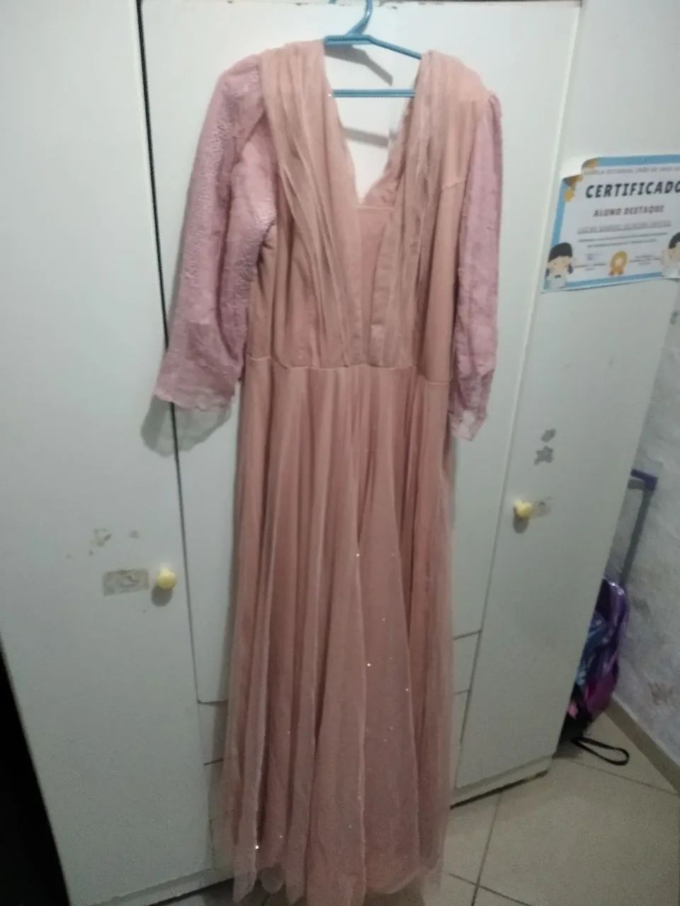 Vestido de Festa Longo Rosê - Foto 2