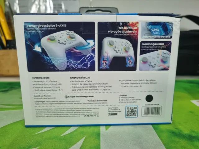 Controle para Nintendo Switch/PC/IOS/ANDROID KNUP - Foto 2