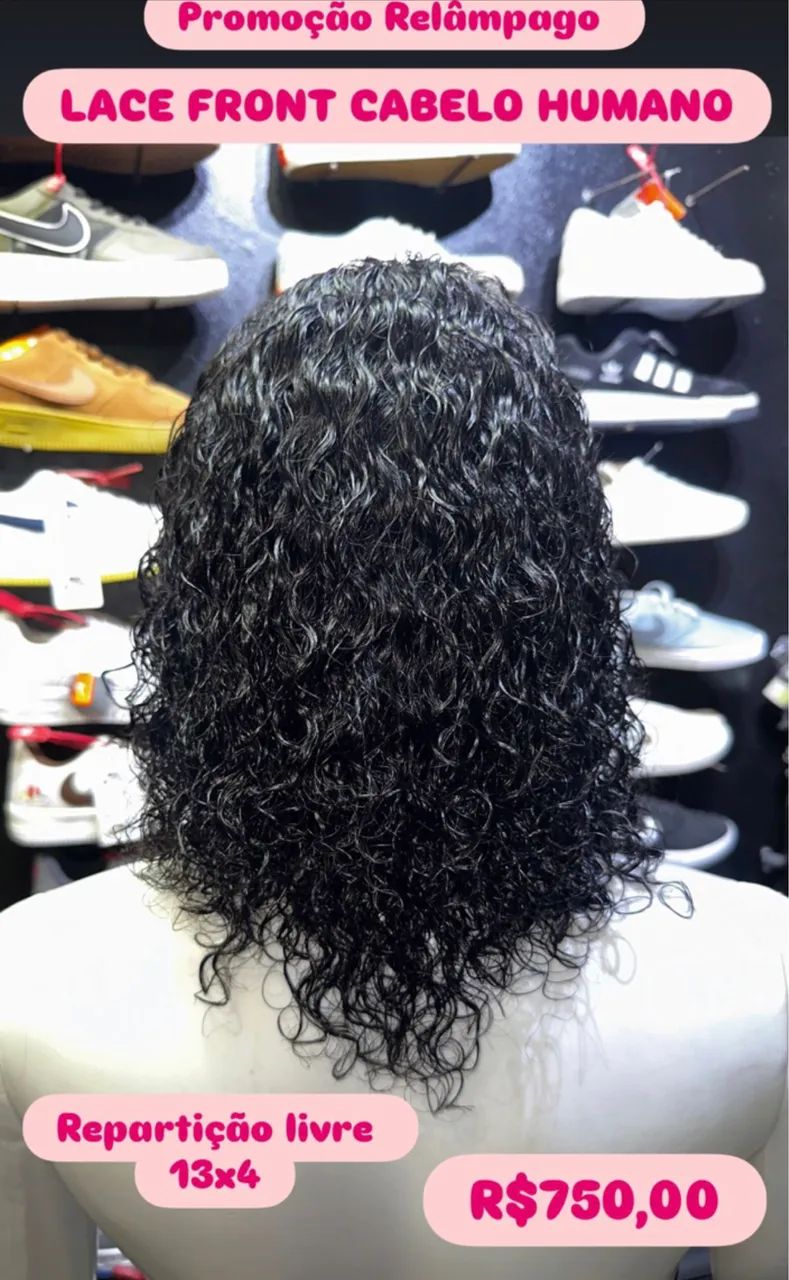 Lace front cabelo humano - Cacheado  - Foto 2