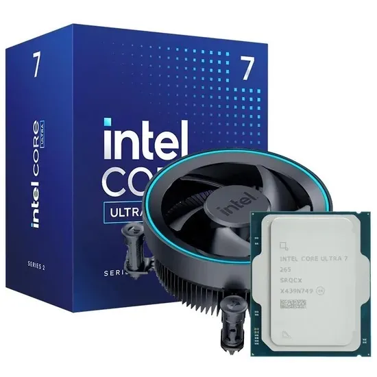 Processador Intel Core Ultra 7 265 2.4GHz LGA 1851 30MB - Novo lacrado!