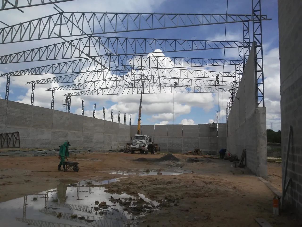 Estrutura metálica,Blocos de Concreto Hexagonais para Pavimentação - Foto 2