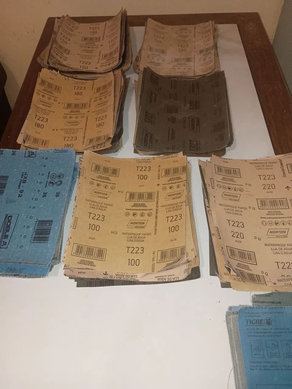 Lixas Norton T223 para lixa d'água - Diversas granulações
