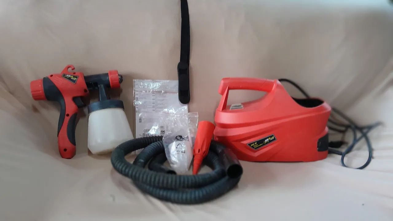 Pistola pulverizadora elétrica 350W air plus spray schulz - Foto 2