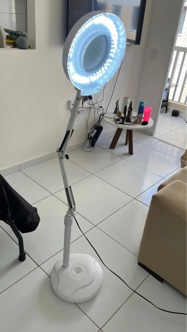 Lupa Luminária para estética, salão de beleza, sobrancelha, maquiagem  - Foto 3