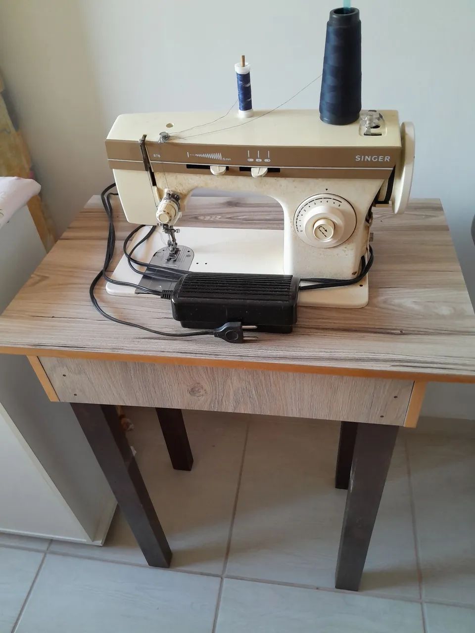 Máquina de Costura Singer Antiga