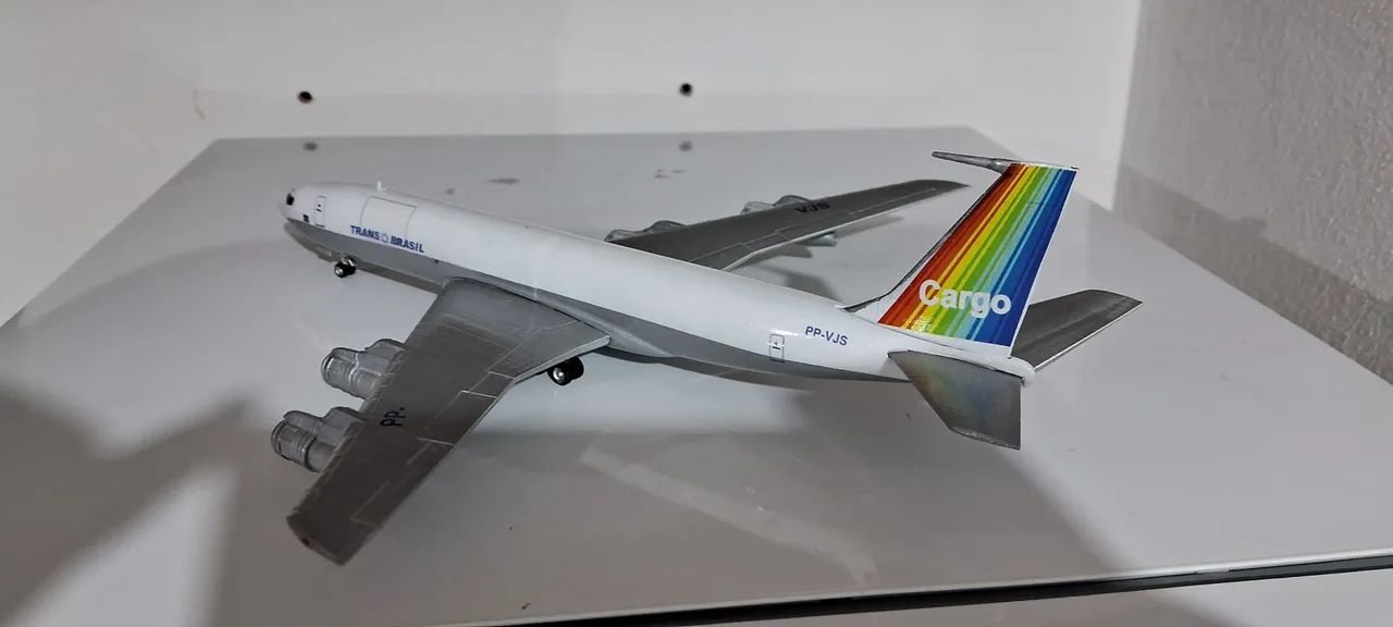 Avião Boeing 707 Transbrasil  - Foto 4